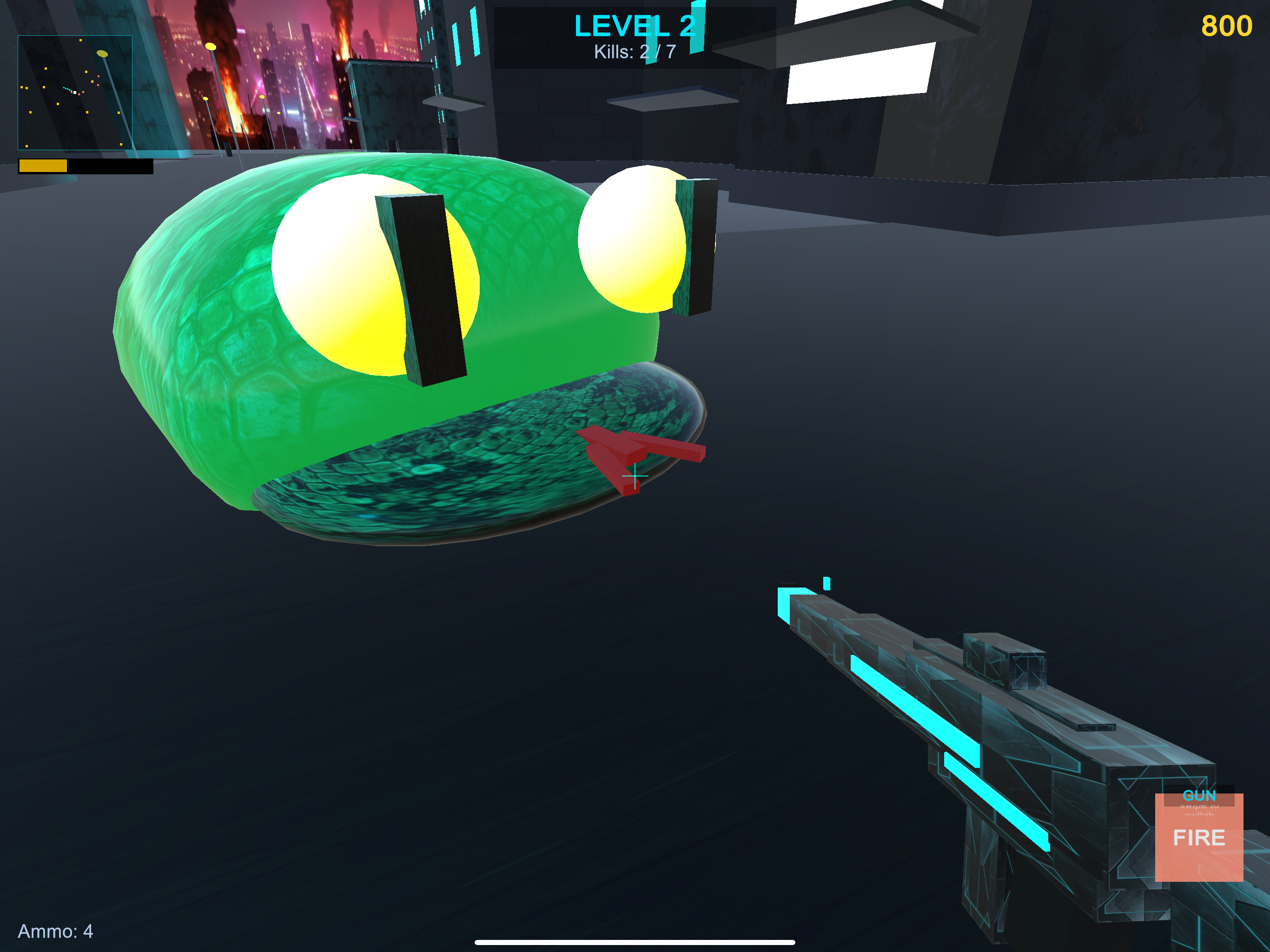 Gameplay - Boss snake
